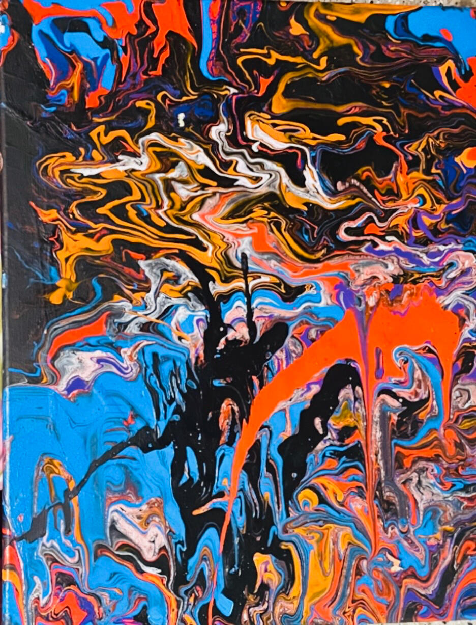 "TOXIC SEA" 12x18 $50